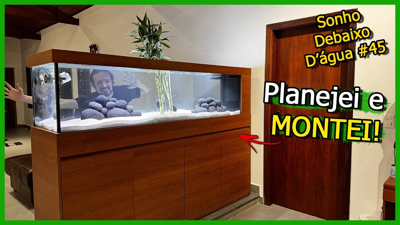 Montei um Aqu&aacute;rio de 2 Metros de KINGUIOS para um INSCRITO! - Sonho Debaixo D'&aacute;gua #45