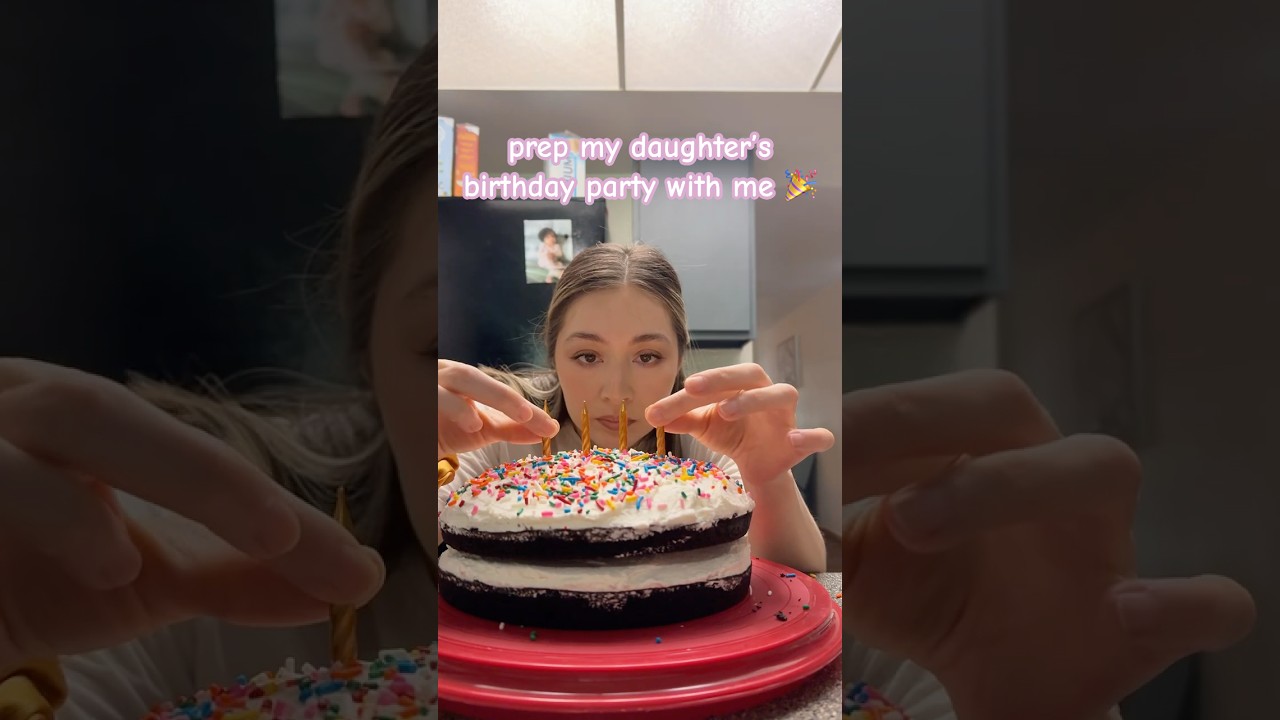 prep my daughter's birthday party with me #partyprep #girlmom #lifestyle