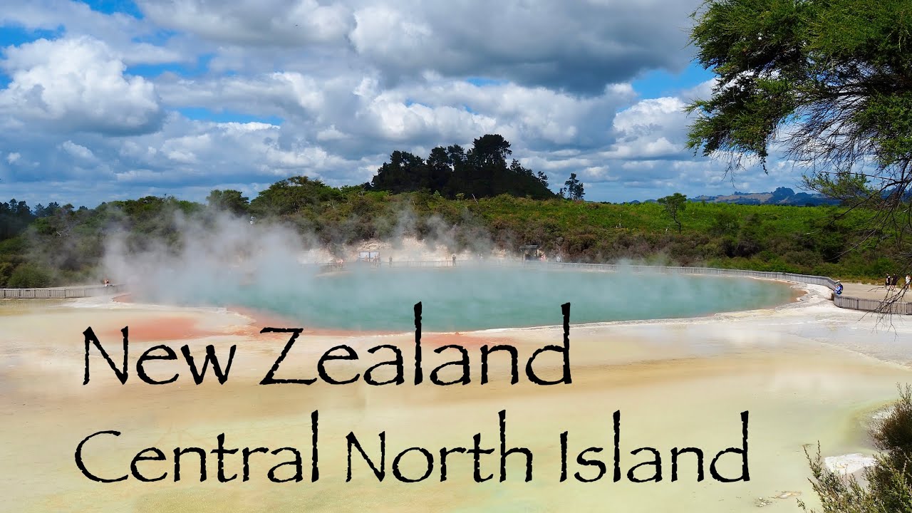 New Zealand - Lake Taupo, Rotorua and Tongariro.