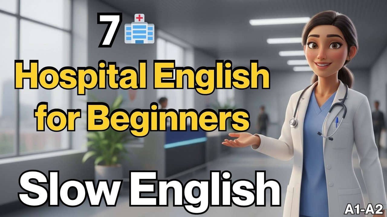 Hospital English for Beginners | Practical Dialogues #learnenglish