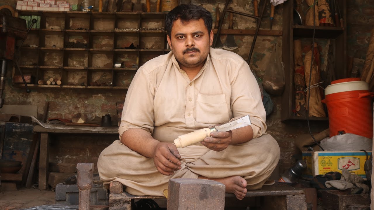 Making a wood chisel