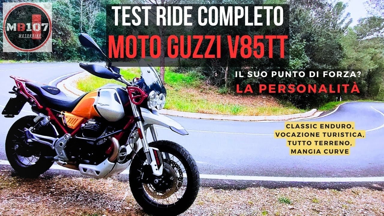 Test Ride Moto Guzzi v85tt