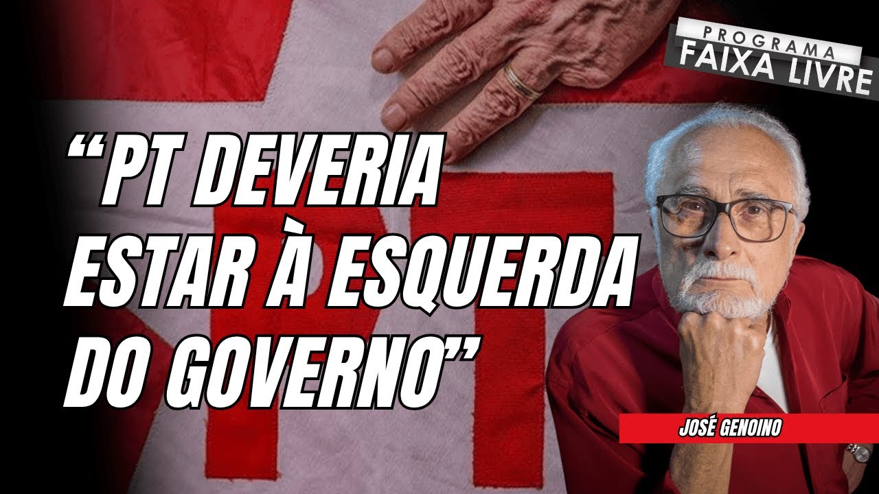 Genoino questiona frente ampla pela governabilidade e vê acumulação de forças da esquerda após atos