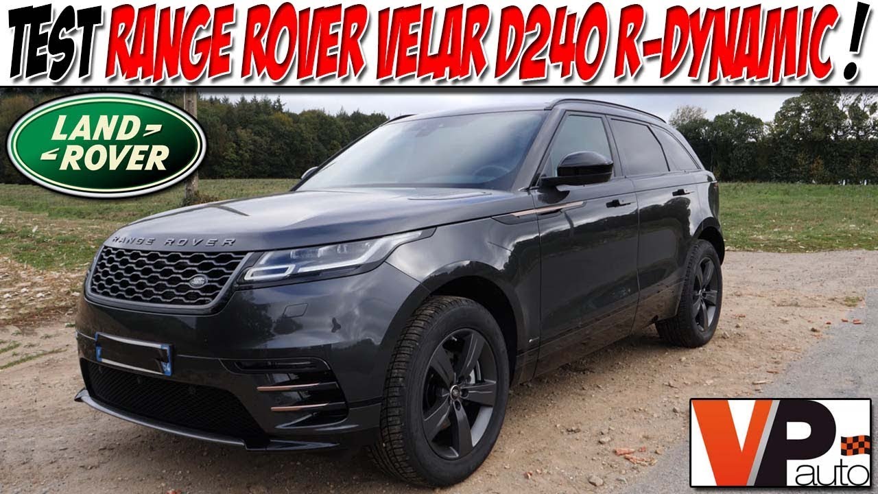 #Carvlog 45 : Test RANGE ROVER VELAR 240Ch 500 nm ! / JE VEUX CETTE VOITURE ! 😍