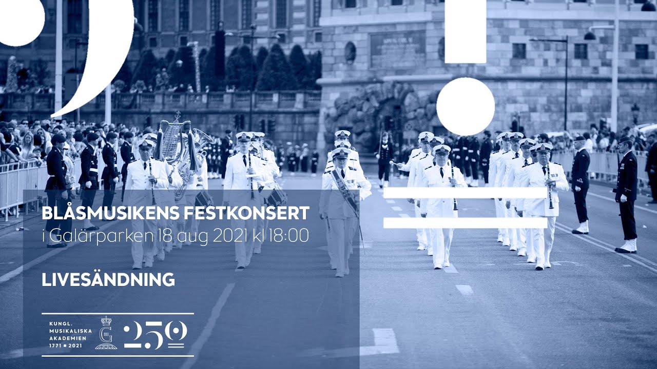 Blåsmusikens festkonsert i Galärparken