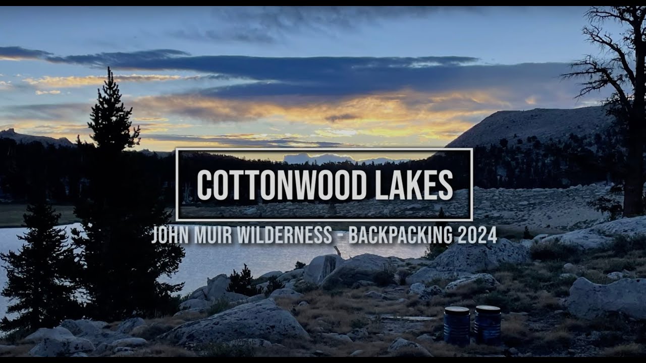 Cottonwood Lakes Backpacking (John Muir Wilderness) 2024 in HDR