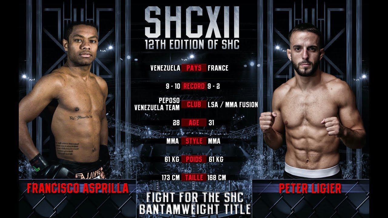 SHC XII - FRANCISCO ASPRILLA VS PETER LIGIER - MMA