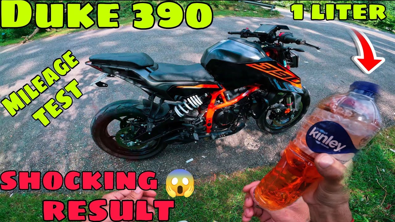 KTM Duke 390 Gen 3 |1 Liter Mileage Test | Shocking Result 😱 |