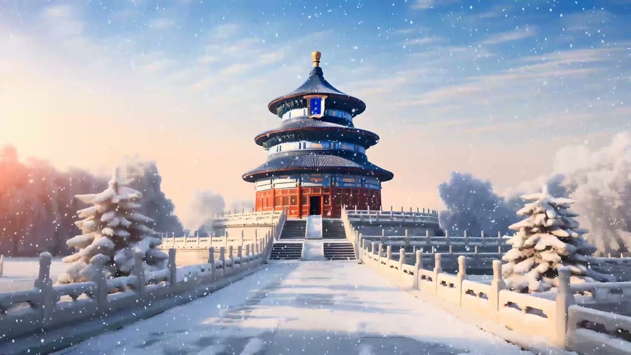 Beijing China Temple of Heaven - Lofi Chinese Hiphop Mix