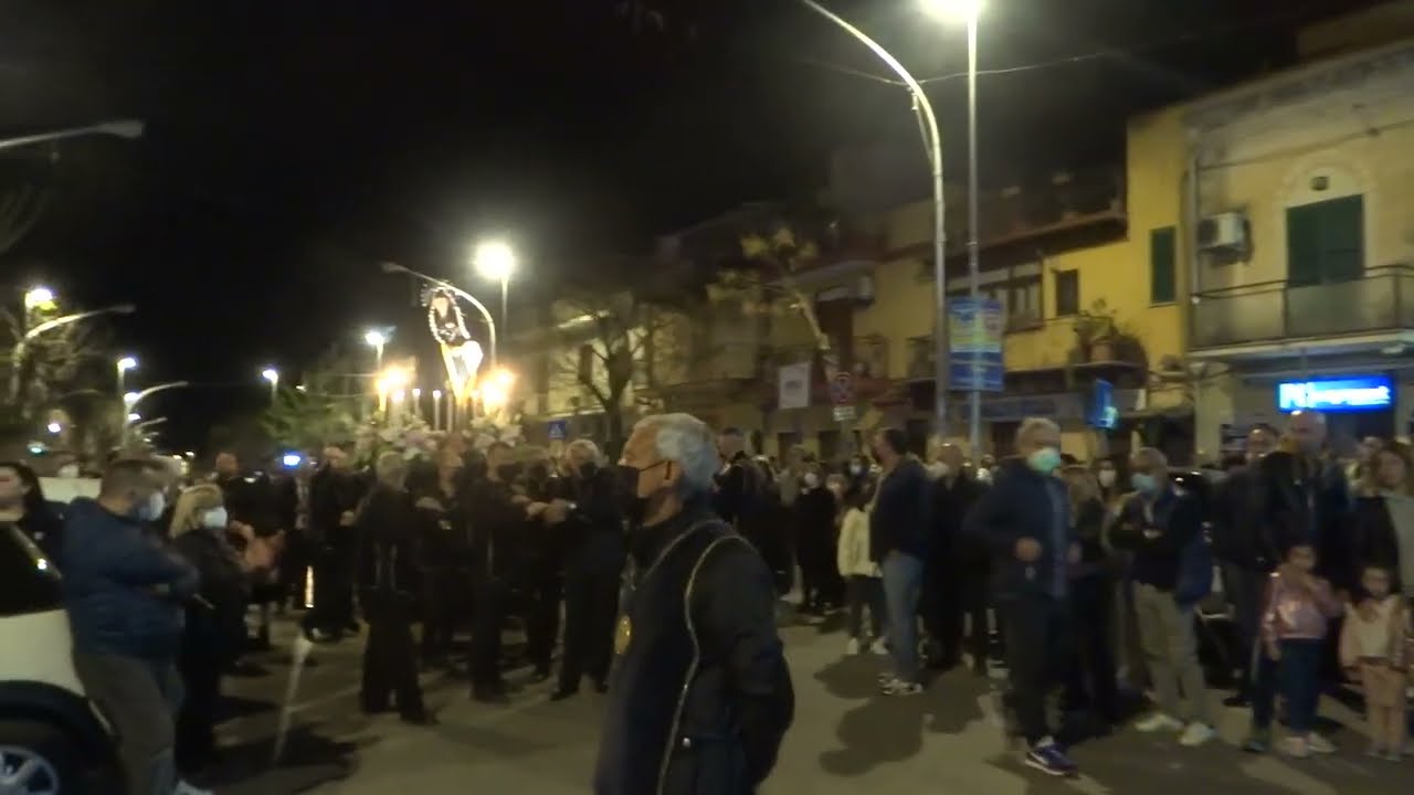 D.co La Barbera  - Partanna Mondello -Processione del Venerdì Santo 2022 - Rientro