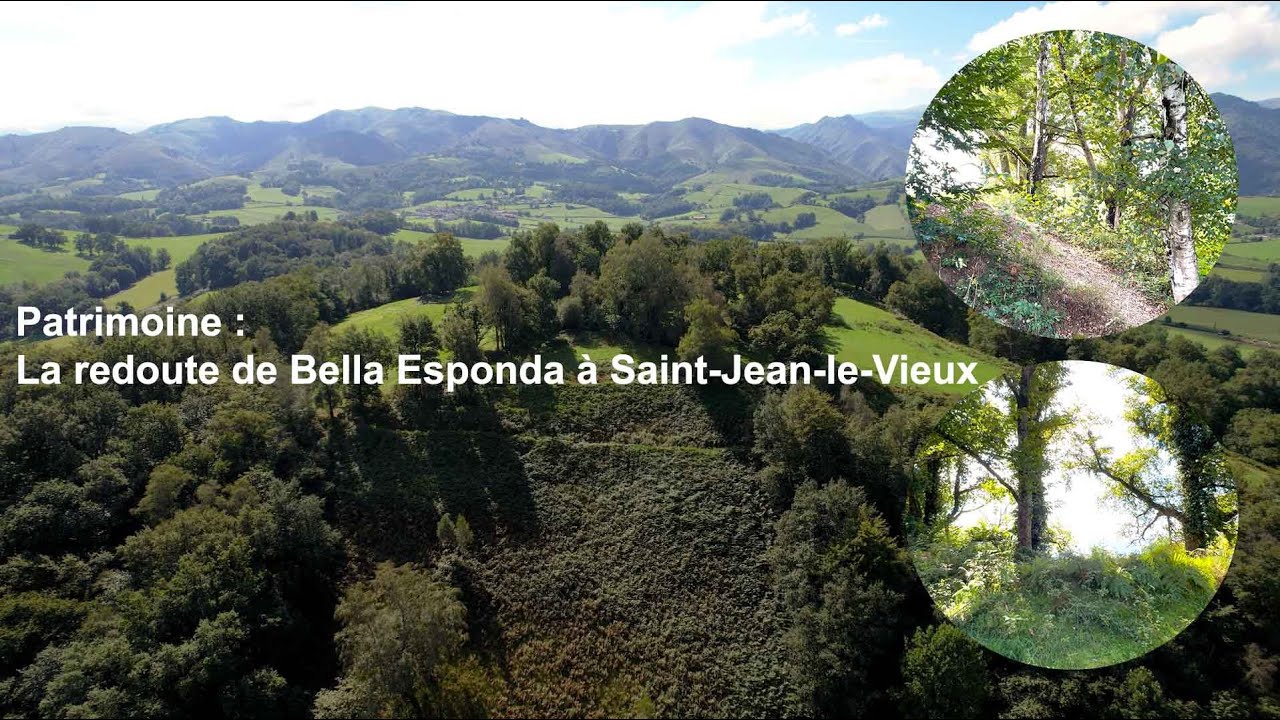 La redoute de Bella Esponda à Saint Jean le Vieux