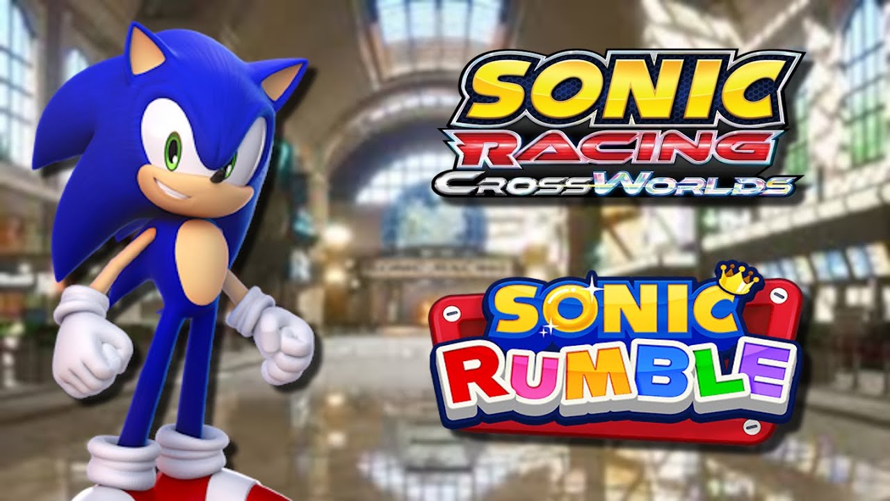 Playing Some Sonic Racing CrossWorlds And Sonic Rumble