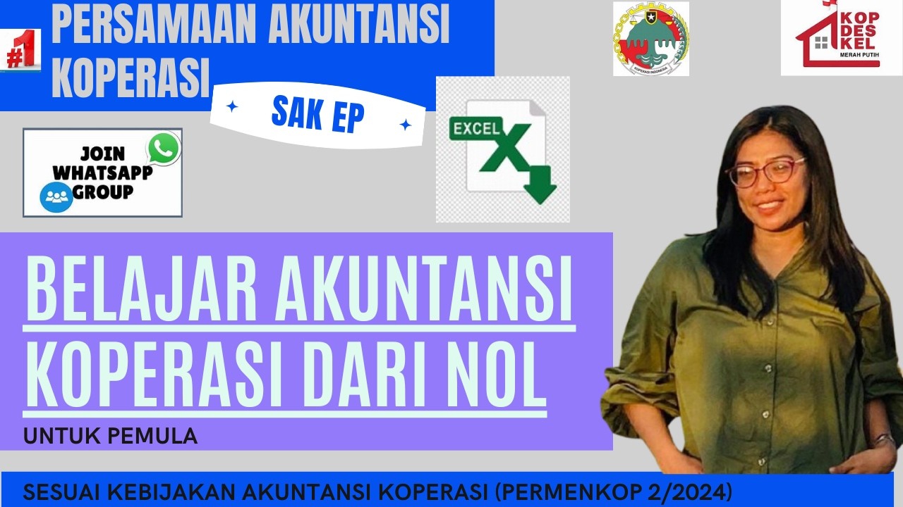 PERSAMAAN AKUNTANSI KOPERASI UNTUK SEMUA JENIS KOPERASI TERMASUK KOPERASI DESA KELURAHAN MERAH PUTIH