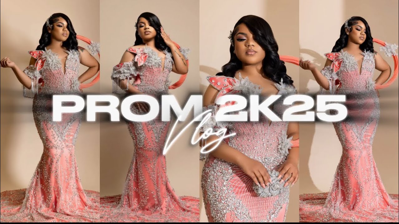 PROM VLOG 2K25| grwm + prep| maintenance, photoshoot, after prom, etc.
