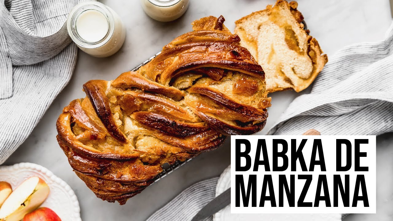 Babka de manzana | Cravings Journal español