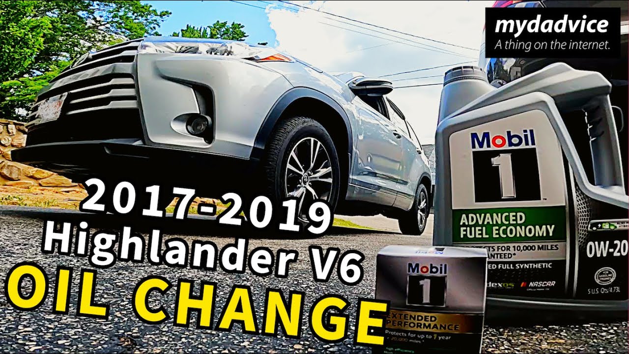 Замена масла в Toyota Highlander 2017-2019 для НОВИЧКОВ!!
