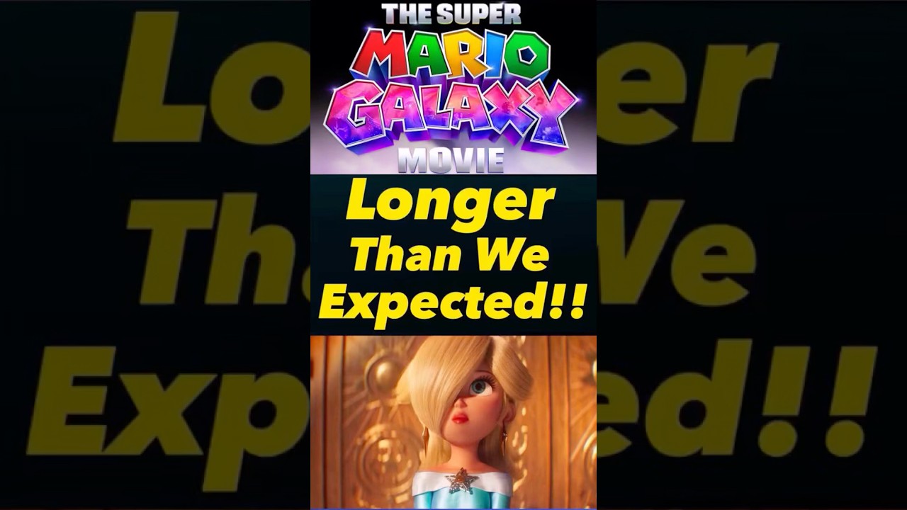 Официально подтверждено, что прокат фильма «Марио Гэлакси» в кинотеатрах продлится дольше, чем ож...