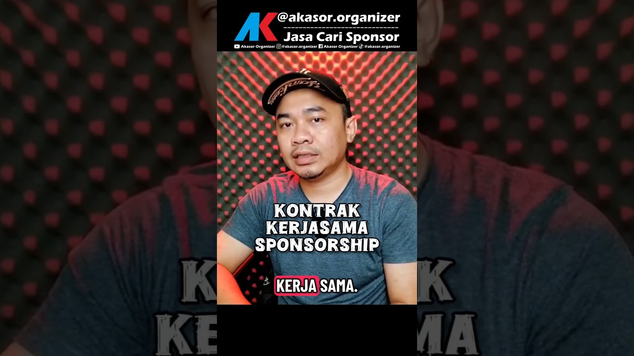 Kontrak Kerjasama Sponsorship Event ! 