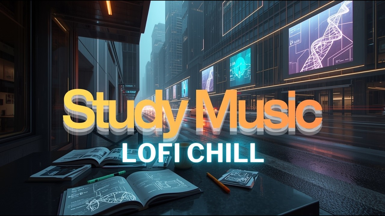 Lofi downtown digital cafe - Nursing & Biology Focus Music #workmusic #lofimusic #backgroundmusic