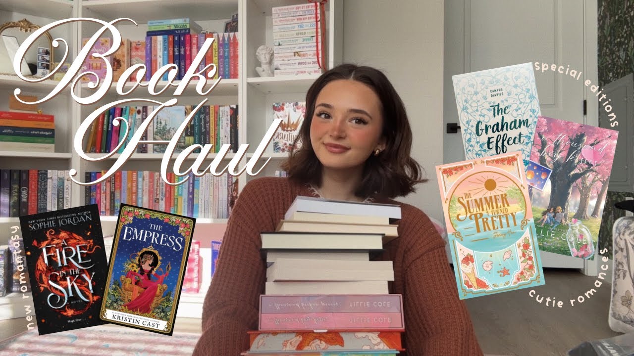a holiday BOOK HAUL! 🎄🎀✨📚