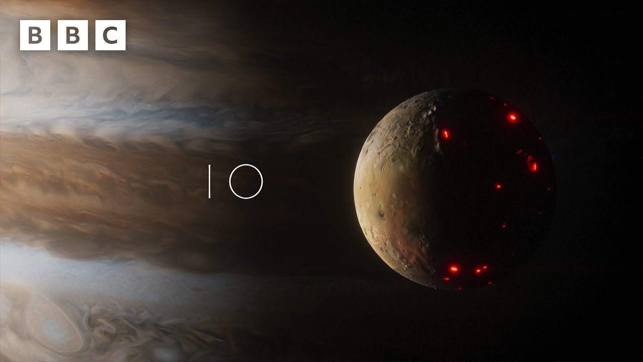 Jupiter's moon, Io – the most volcanic world in the solar system - BBC
