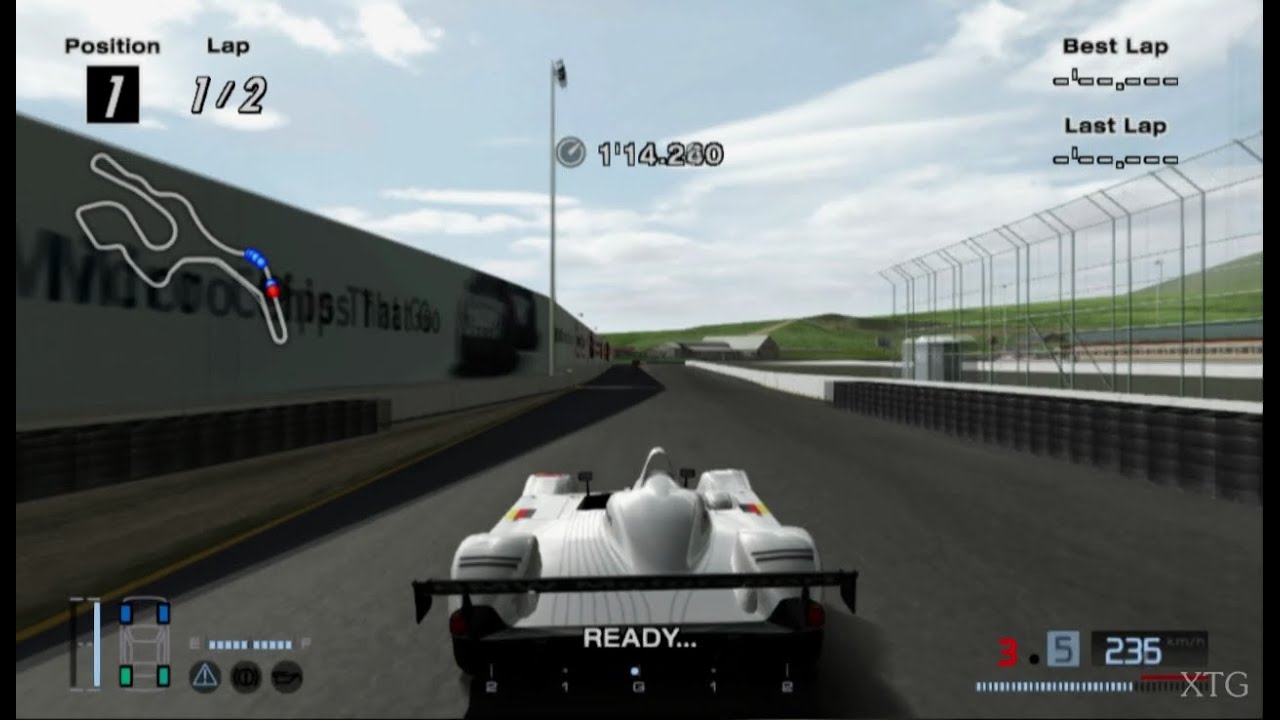 [#37] Gran Turismo 4 - BMW V12 LMR Race Car HD PS2 Gameplay