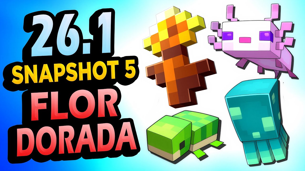 ✅ ETERNA JUVENTUD 👉 26.1 Snapshot 5 Minecraft