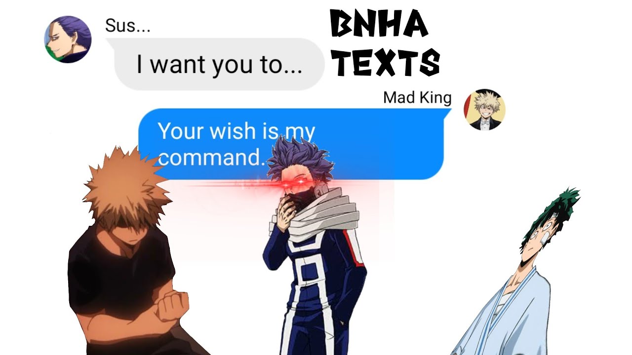 Shinso brainwashed Bakugo?! 😨😱 || BakuDeku || Bnha Texts
