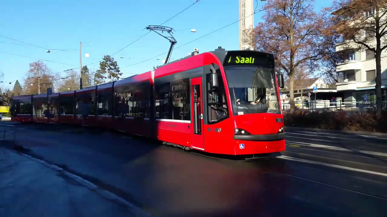Trams in Bern Dezember 2016
