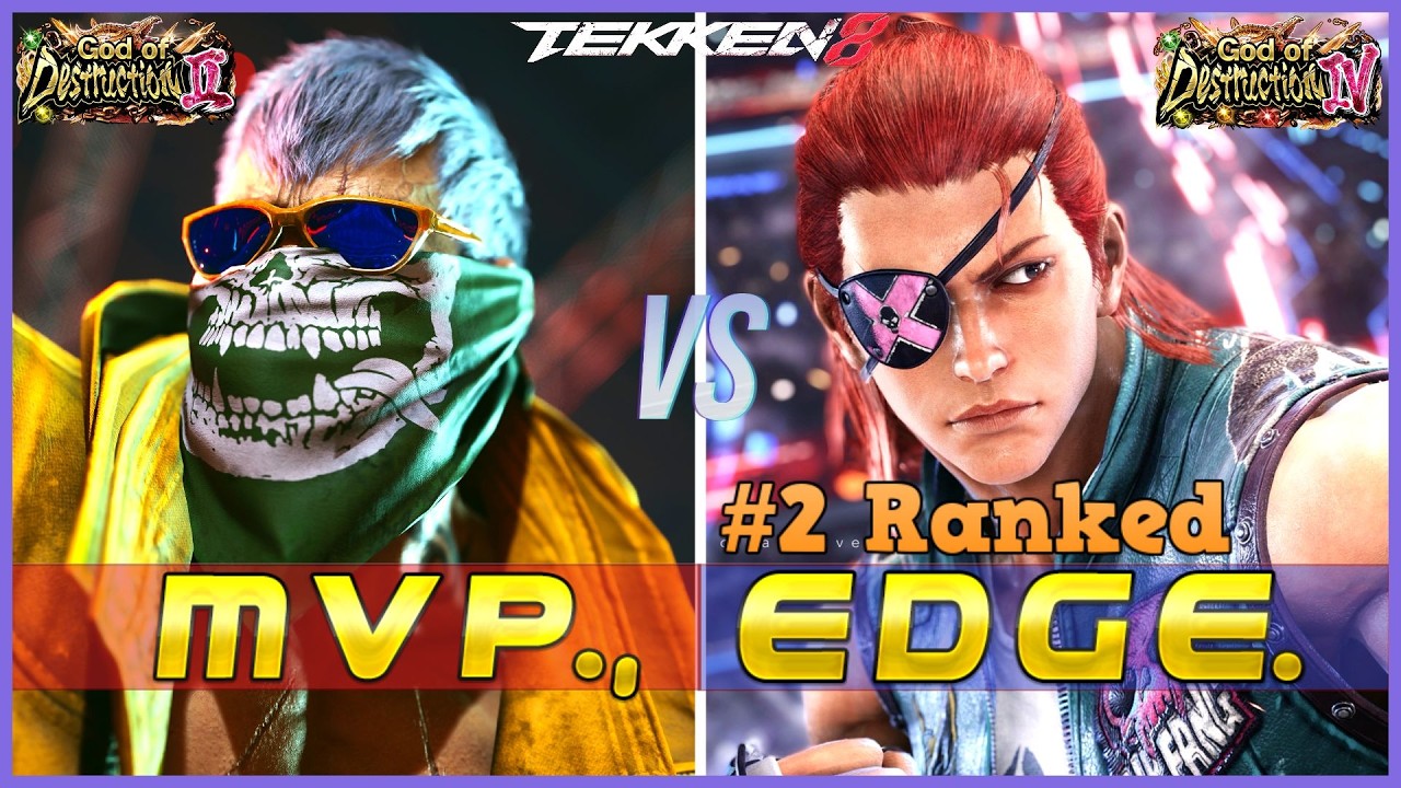 T8 ▰ MVP (Bryan) Vs EDGE (#2 Ranked Hwoarang) ▰ Tekken 8 High Level Gameplay