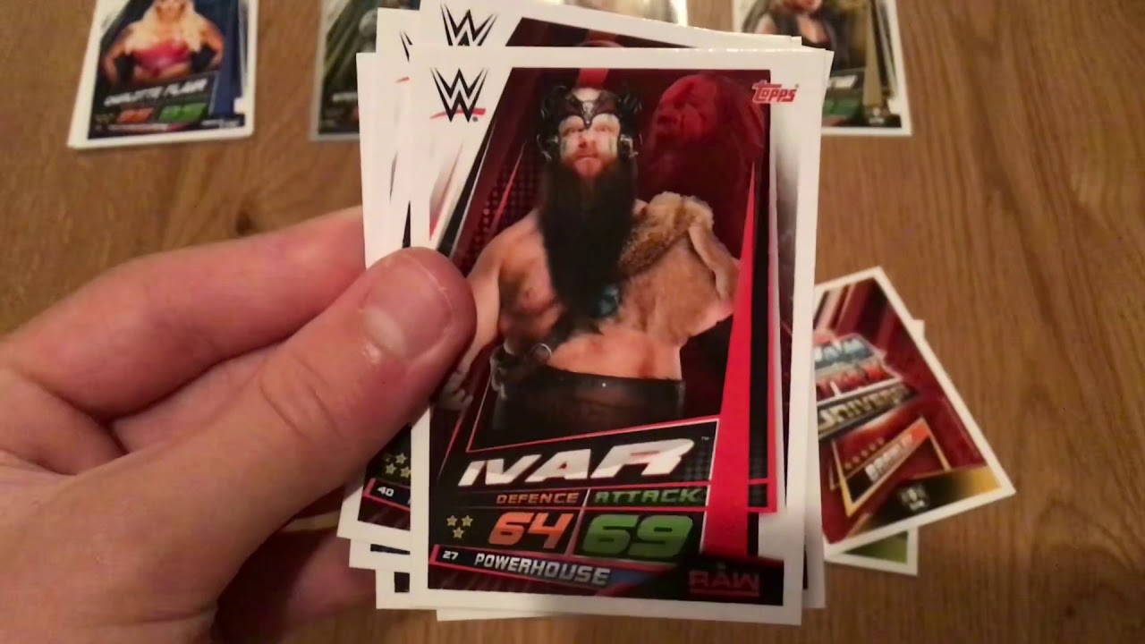 INSANE MULTIPACK!! | WWE Slam Attax Universe 5 Pack Opening!!!!