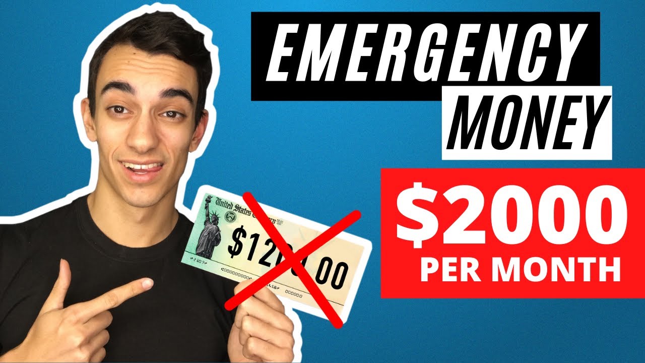 $2000 Stimulus Checks Every Month | Emergency Money For The People Act [NEW INFO]