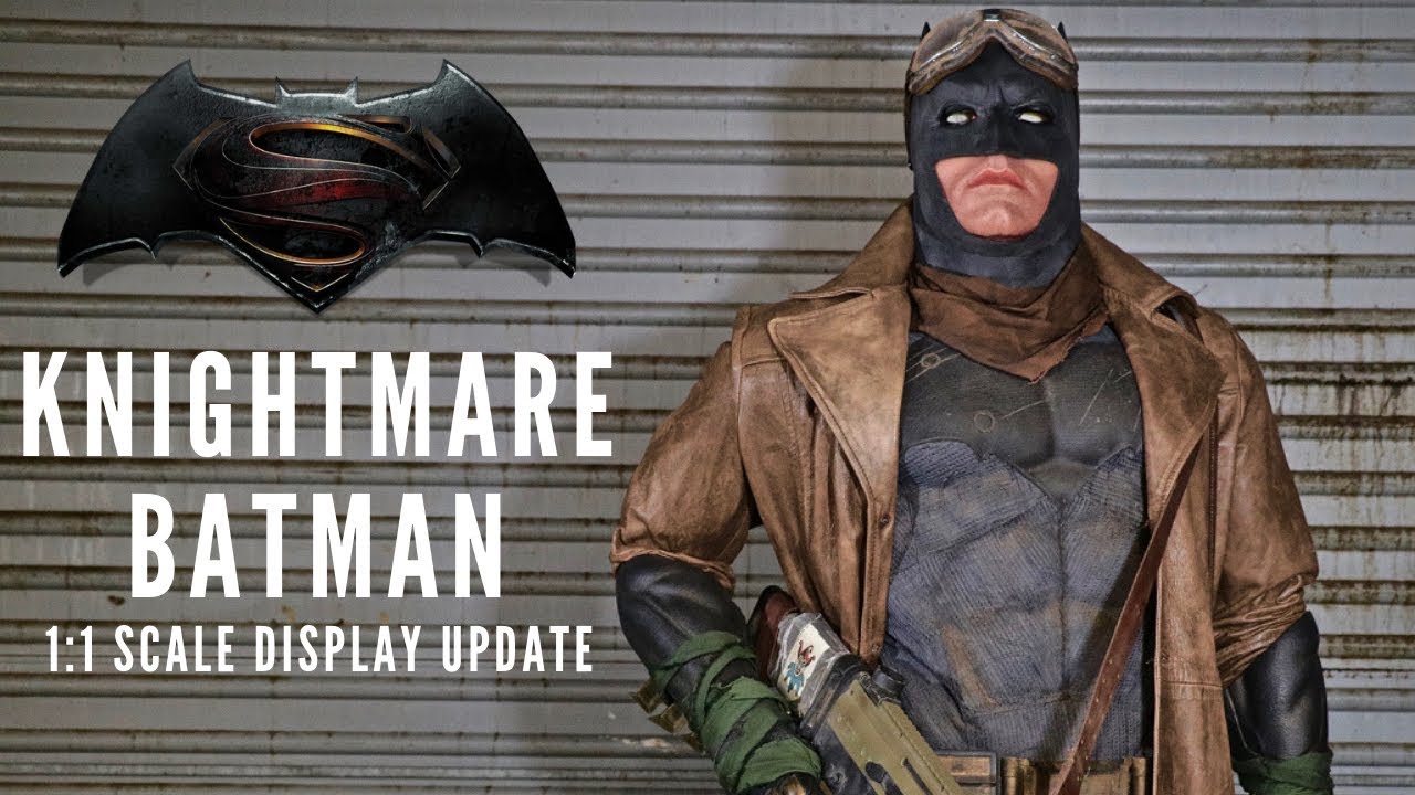 1:1 Scale Knightmare Batman Display Update!