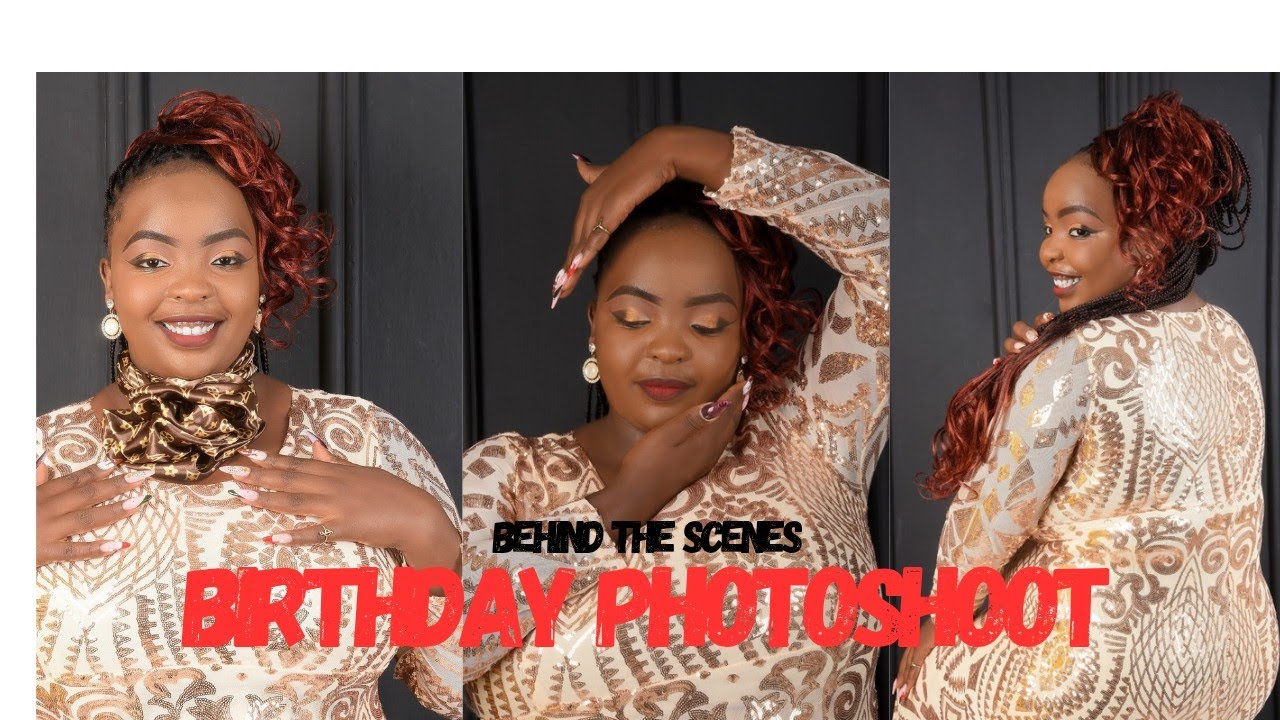 Bts of my birthday photoshoot//behind the scenes and the outcomes