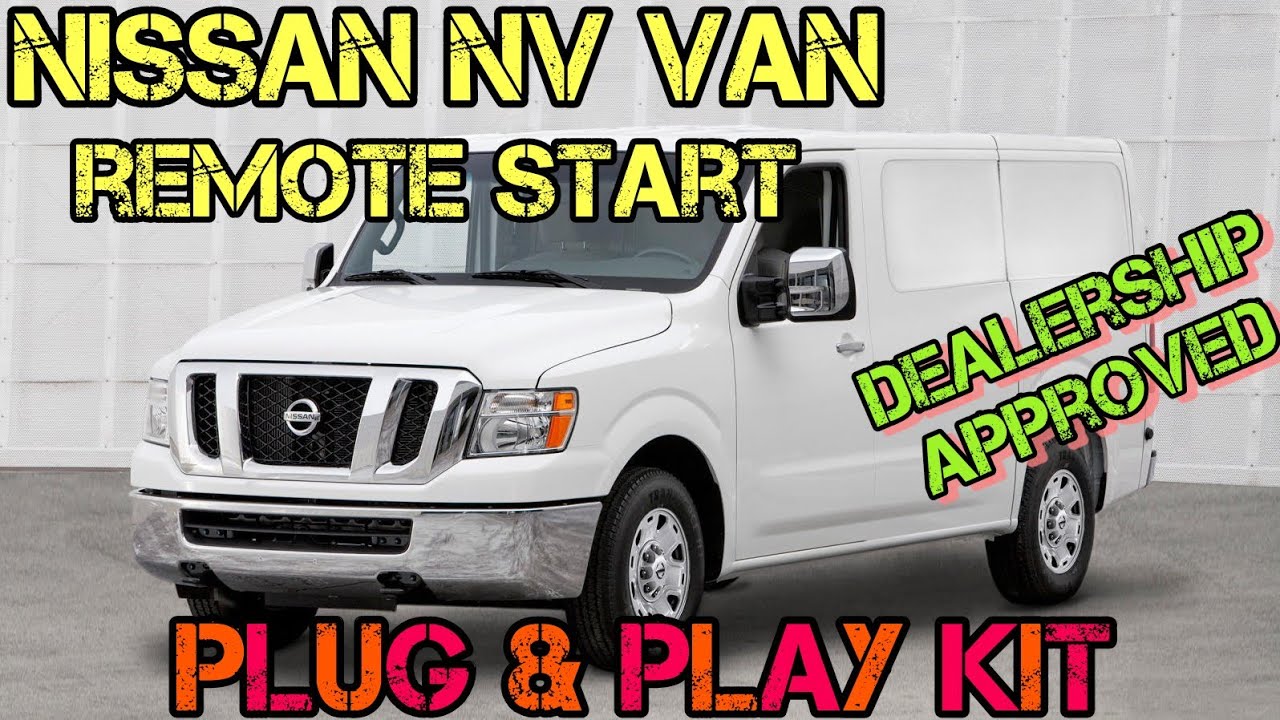 Nissan NV Van Plug & Play Remote Start Kit!