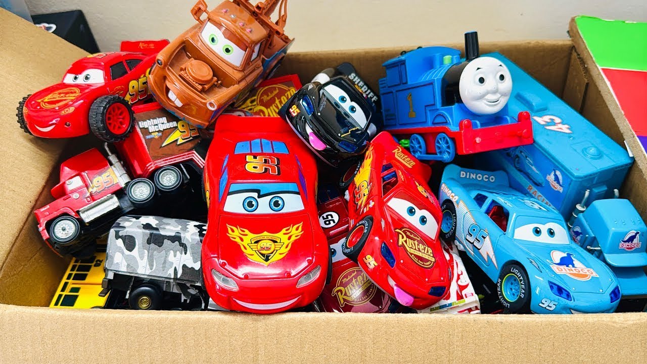 Disney Pixar Cars Unboxing Review | Lightning McQueen, Tow Mater, Doc Hudson, Sally Carrera, Mack