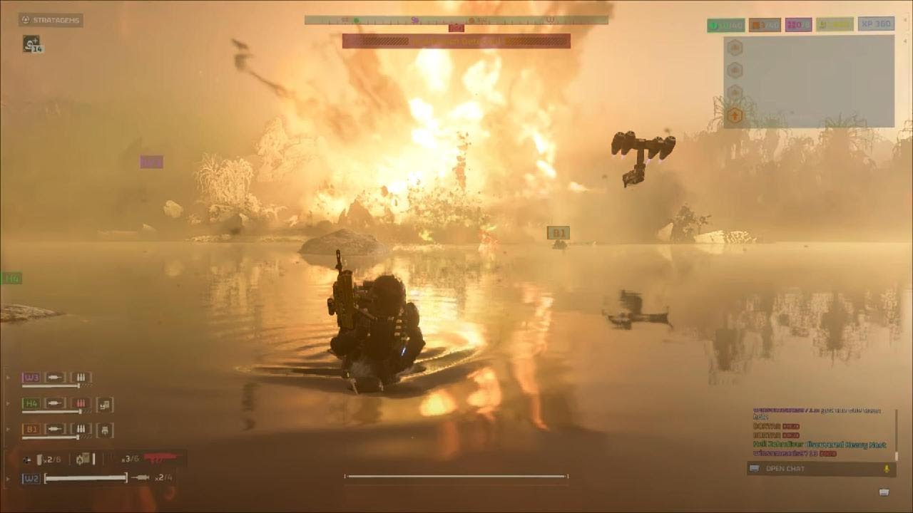 Action Packed Helldivers 2 Gameplay | No Commentary | Super Helldive