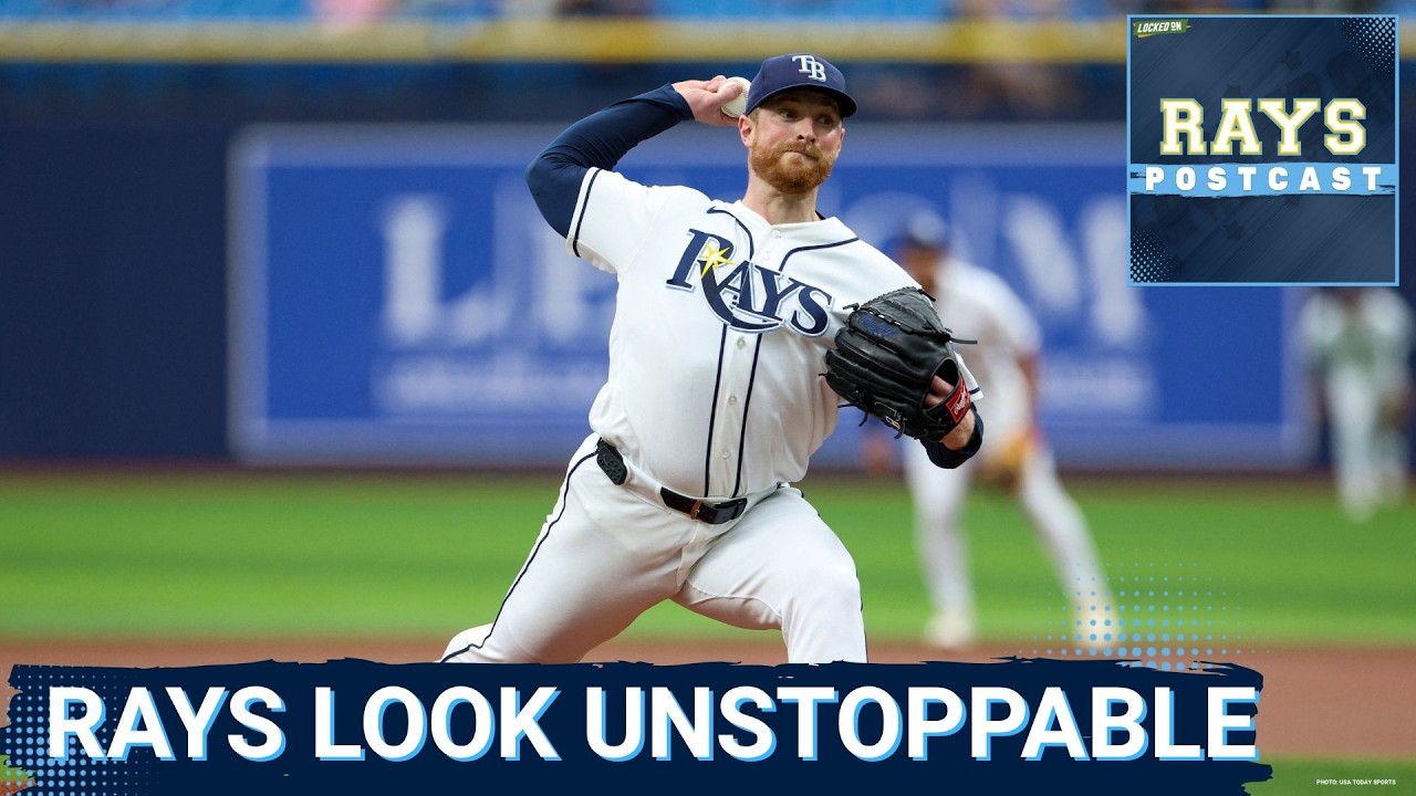 RAYS POSTCAST: The Tampa Bay Rays BLOWOUT the A's to secure another sweep