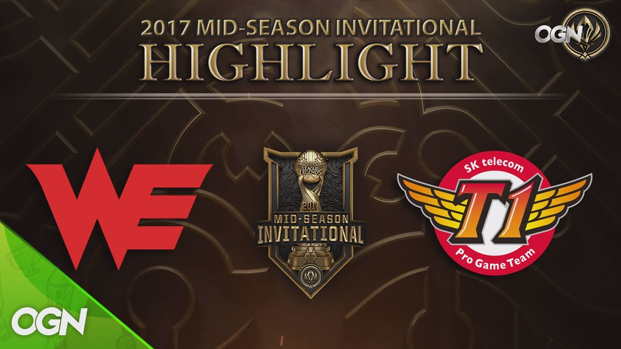 [하이라이트] 그룹스테이지 2일차 WE(CN) vs. SKT(KR) - 2017 LoL MSI / 미드시즌인비테이셔널 2017 LOL 미드시즌인비테이셔널 (MSI) 2화