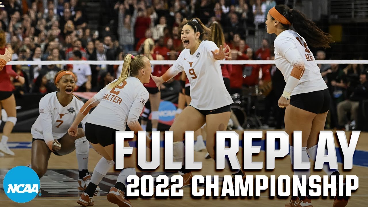 Texas vs. Louisville: 2022 NCAA volleyball championship | FULL REPLAY