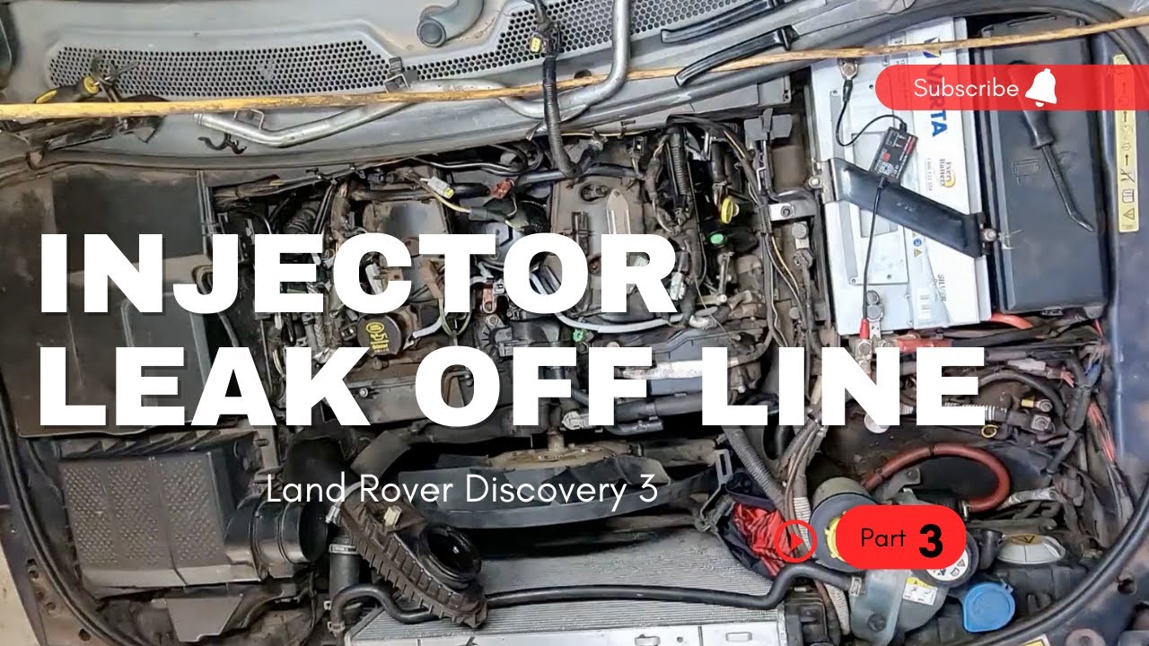 LR3 2.7TD injector leak off line replacement | Part 3 | Land Rover Discovery 3