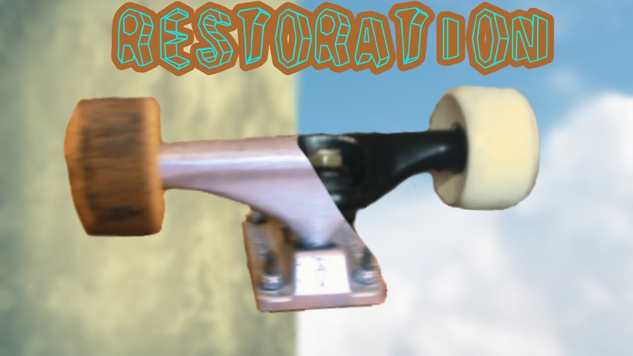RESTORING OLD SKATEBOARD TRUCKS!!!