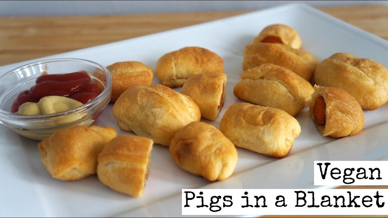 Vegan Pigs in a Blanket | 2 Ingredients