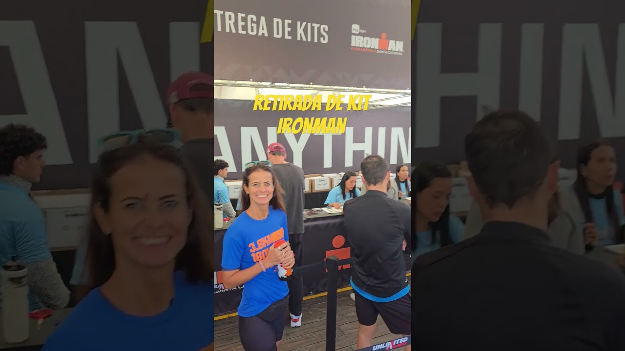 Retirada de Kit Ironman Brasil. #ironman #ironmantriathlete  #ironmanbrasil