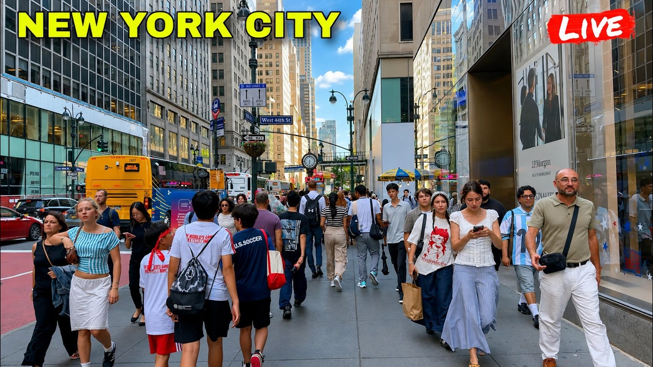 IRL New York City Thursday Evening Walk In Manhattan (09th July 2026)