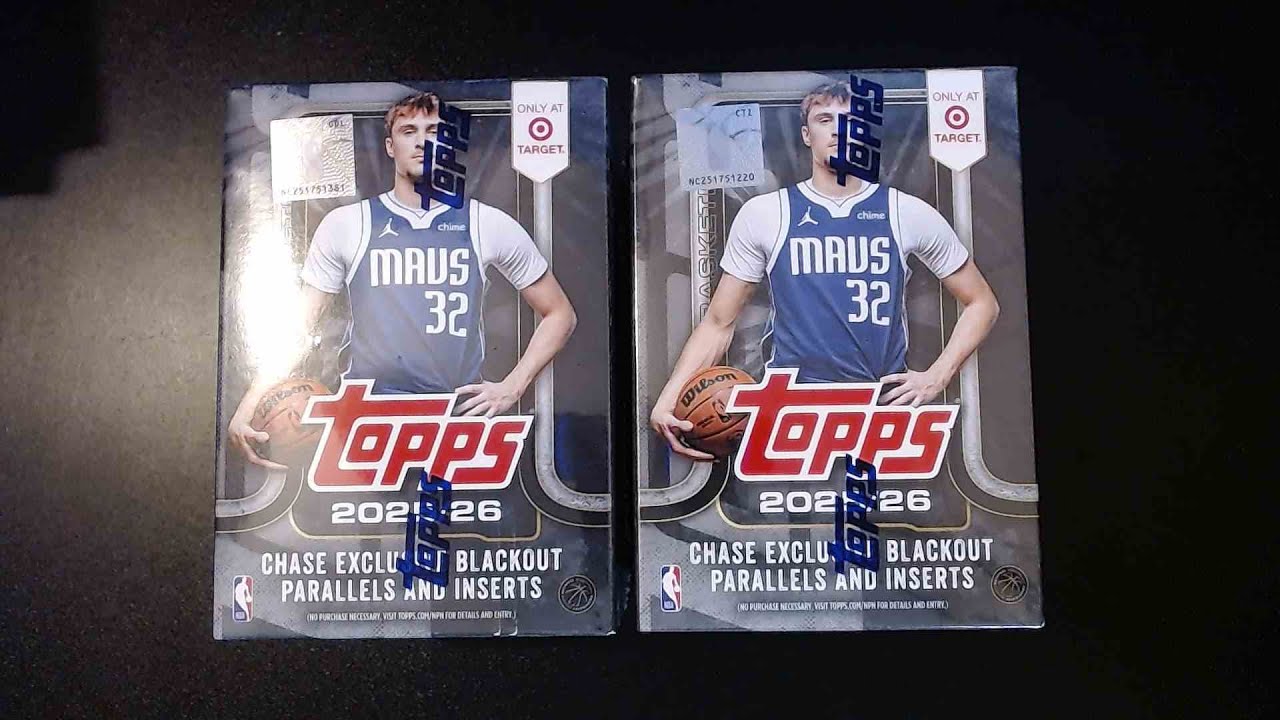 2025 TOPPS BASKETBALL TARGET EXCLUSIVE BLASTER BOX REVIEW!!!