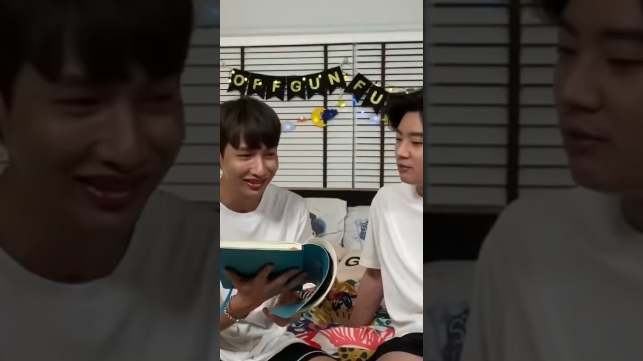 Off is Jealous?Gun likes Arm?😭 #offgun #gunatthaphan #offjumpol #ออฟกัน