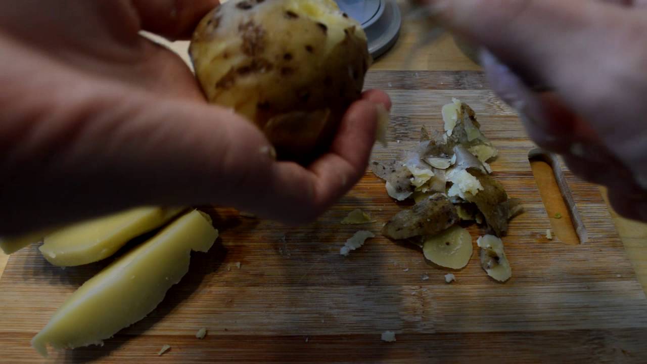 ASMR: Peeling POTATOES