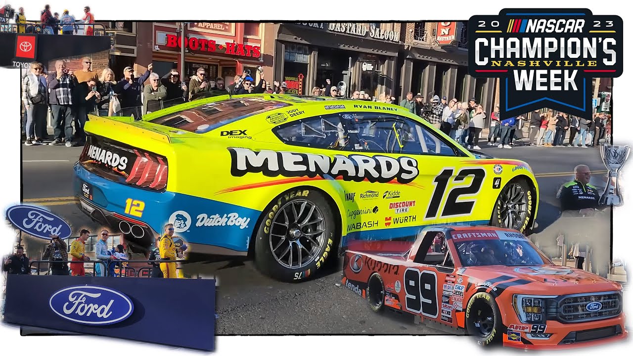NASCAR Champions Parade in Nashville - NASCAR Champions Week