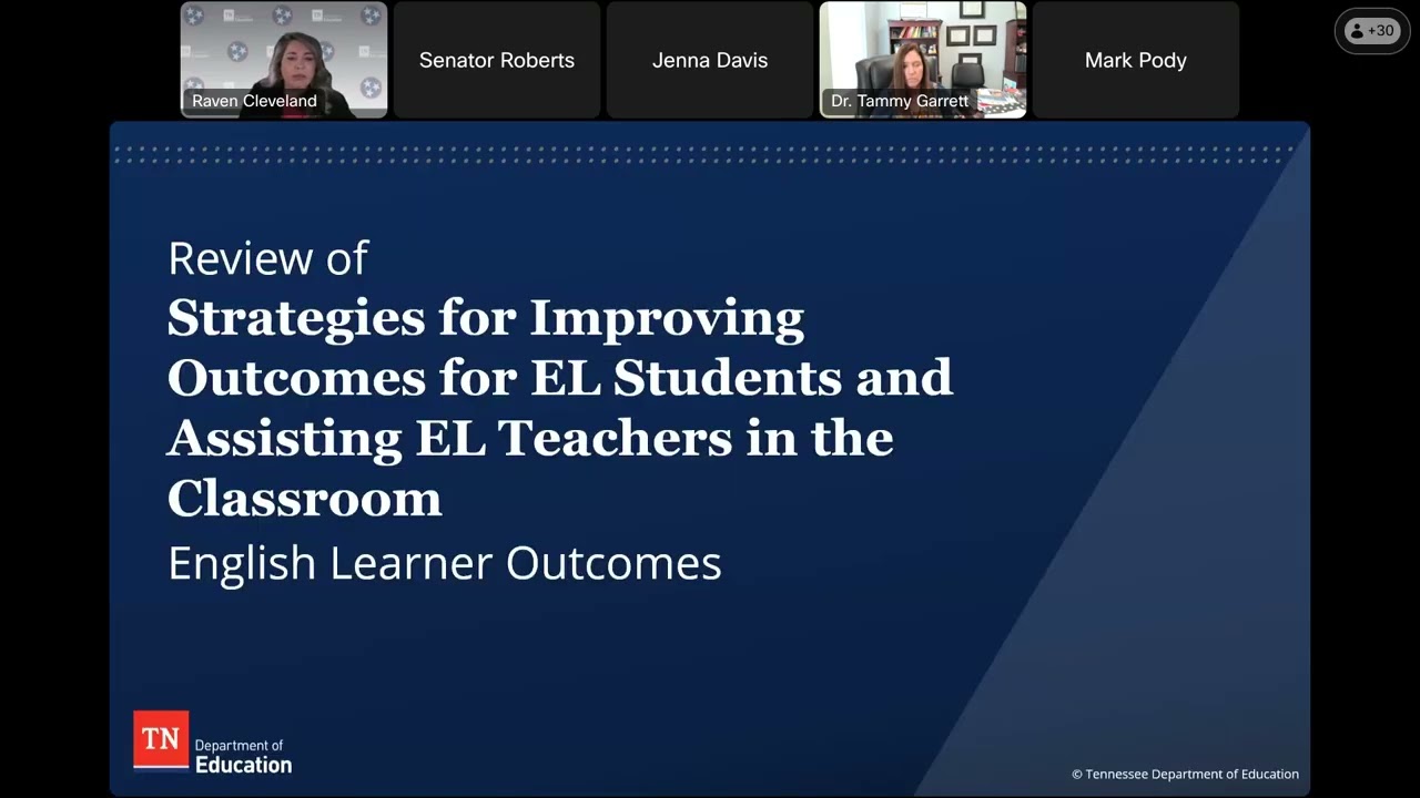 English Learner Working Group Meeting #2